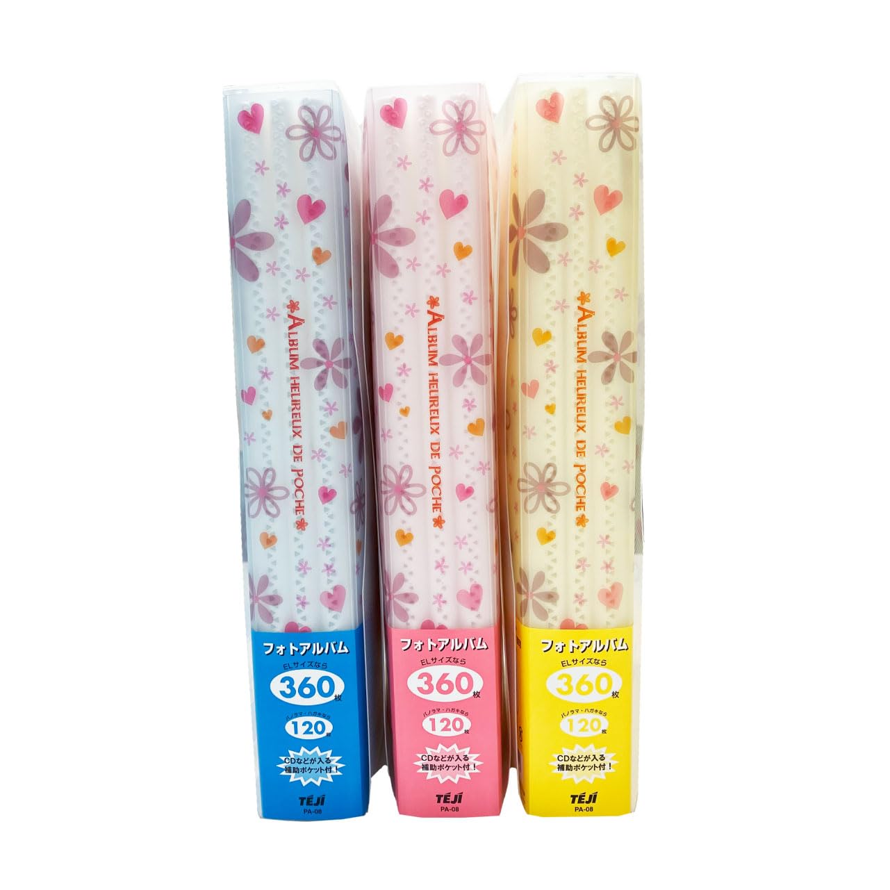 Amazon.co.jp: テージー フォトアルバム PA-08-02 360枚収納 PP製